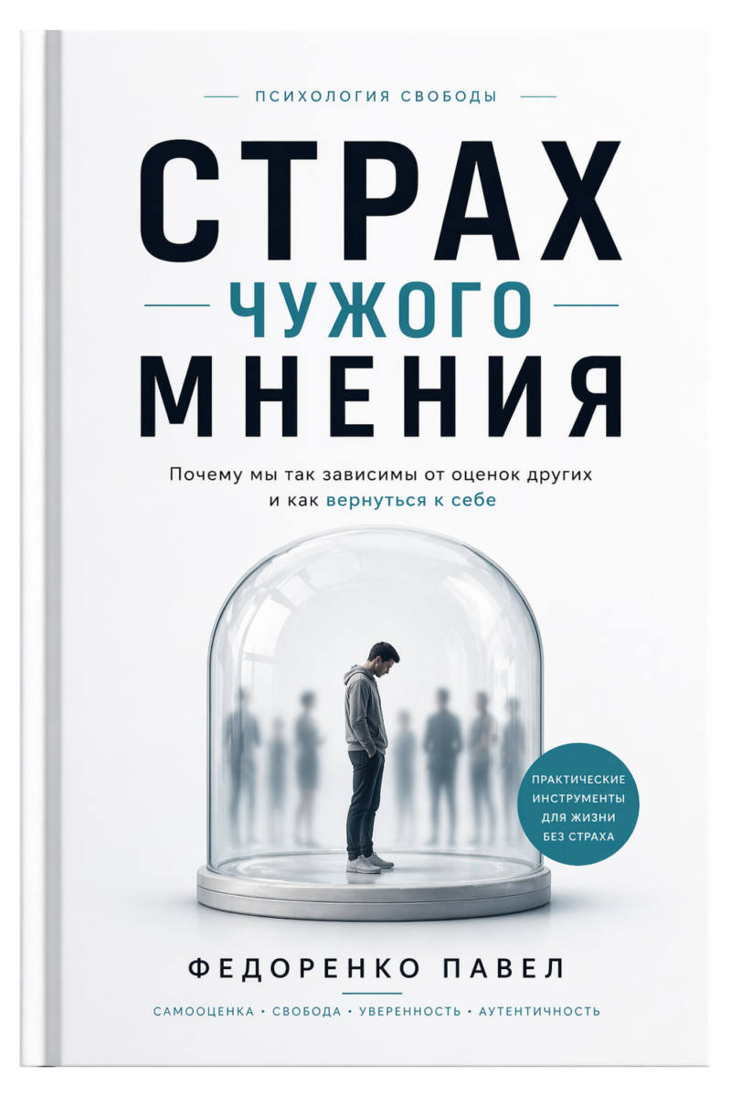 Обложка книги «Страх чужого мнения»
